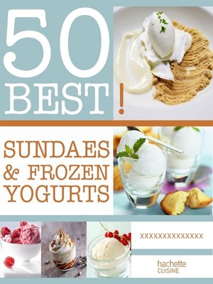 cover image of Sundae et frozen yogurts